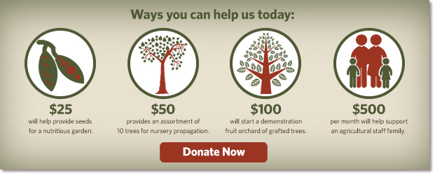 Donate to our Agricultural Program