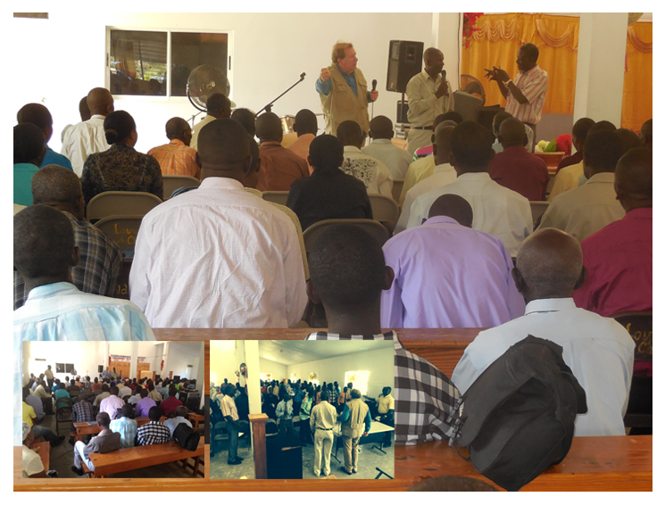 There was a large crowd at the Haitian Pastors Seminar 2-16-15 1:28 pm