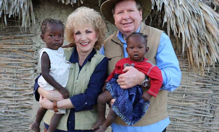 Bobby and Sherry Burnette helping children and families in Haiti.