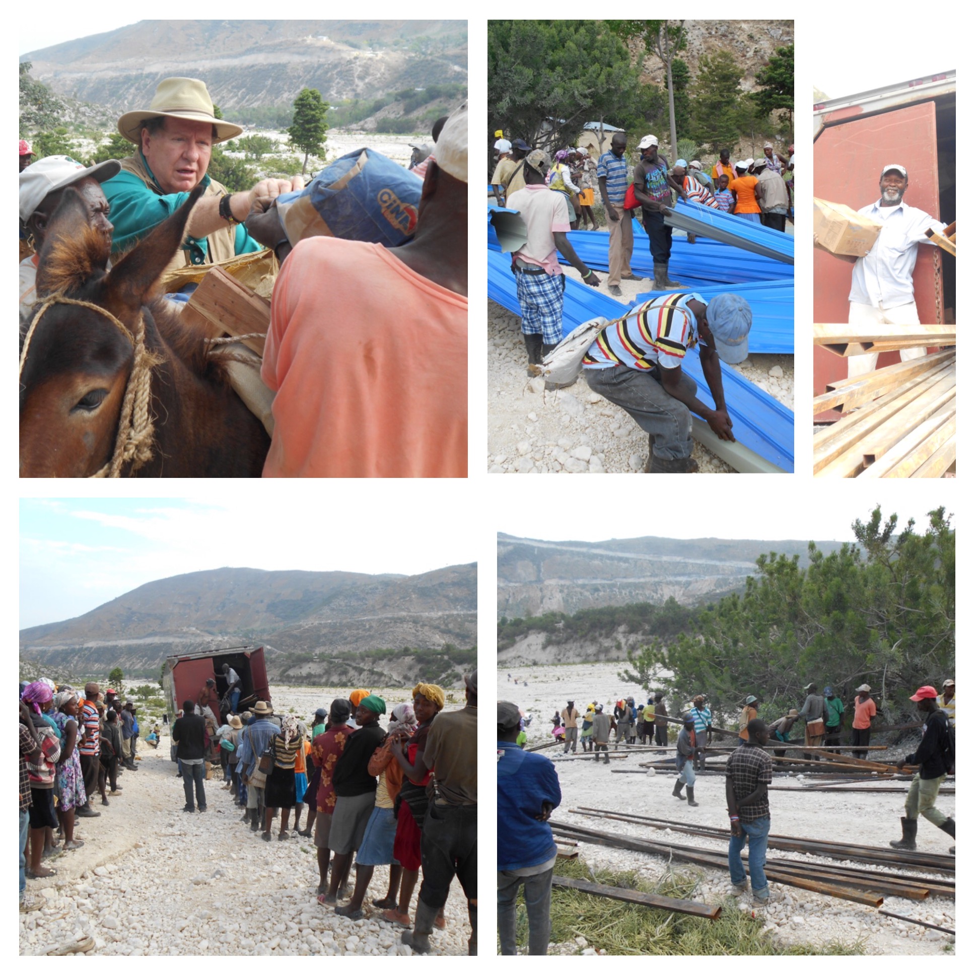 Transporting supplies to Peyi Pouri – 05-22-15