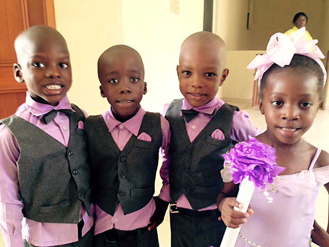 Four Kindergarten Graduates at LAC: 6-20-2015  2:00 PM