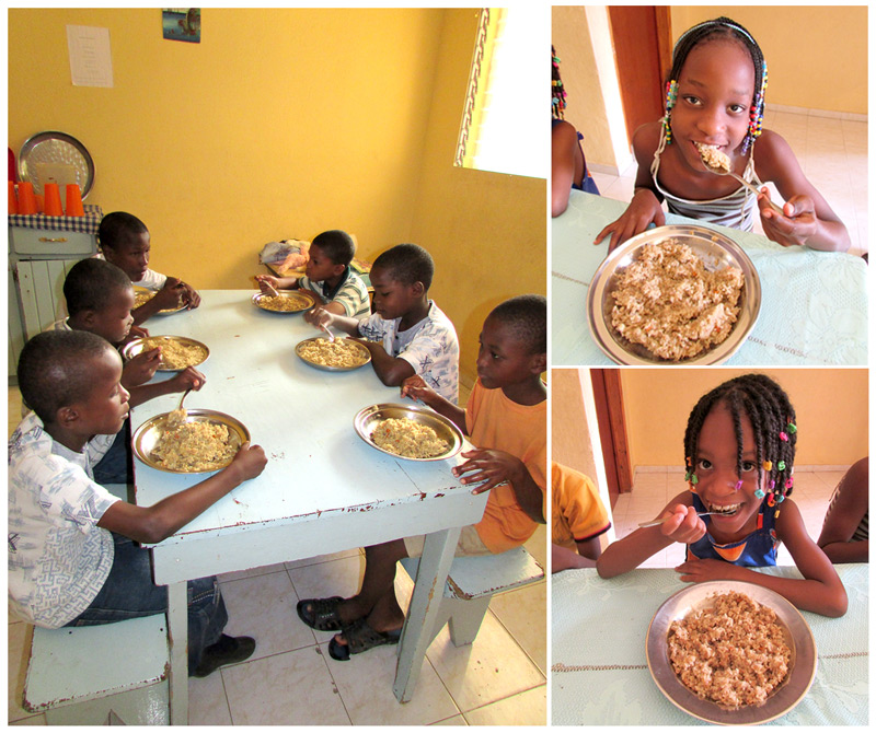 Feeding the poor Children: 9-29-2015  3:30 PM