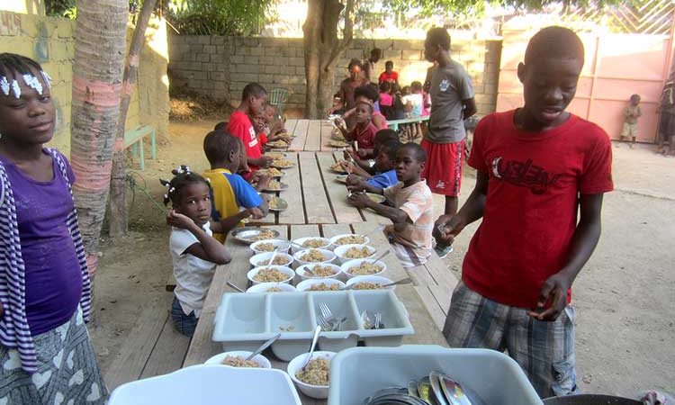 Sharing our Food in Haiti