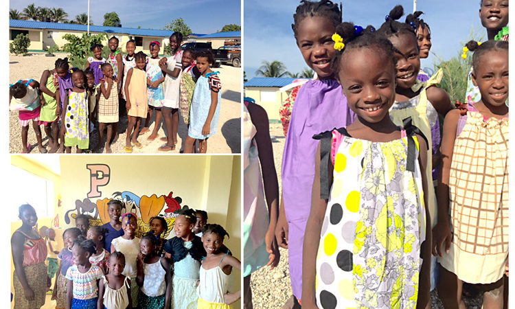 dresses for the children of Haiti