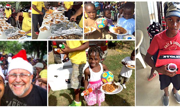 Christmas in the sugarcane camps in the Dominican Republic