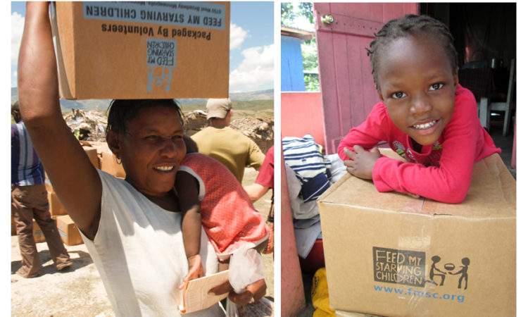 Food Distribution programs throughout Haiti