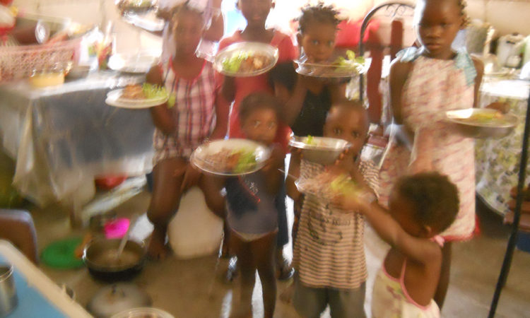 Feeding Hungry Children in Haiti