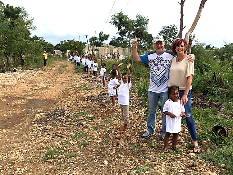 purchase of the land in the Dominican Republic for new community center