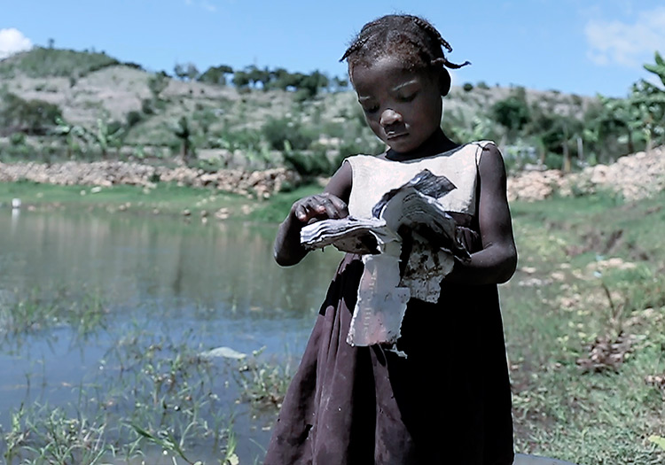 Education is a basic human right. Yet in Haiti, the literacy rate is only about 61 percent.