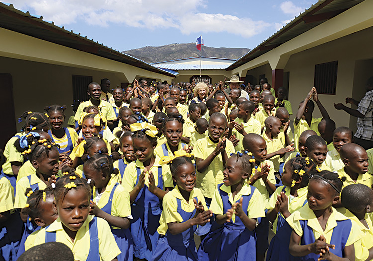 Our Love A Child School in Greffin, Haiti that we recently completed.