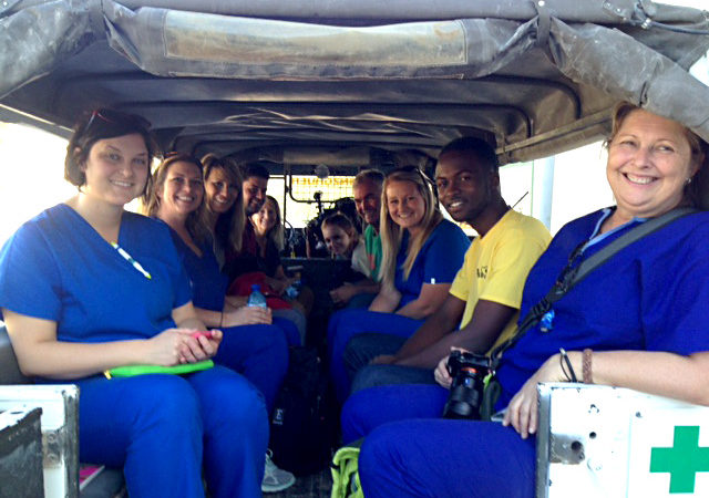 Our Mobile Medical Team leaving for Savaan Pit, Haiti