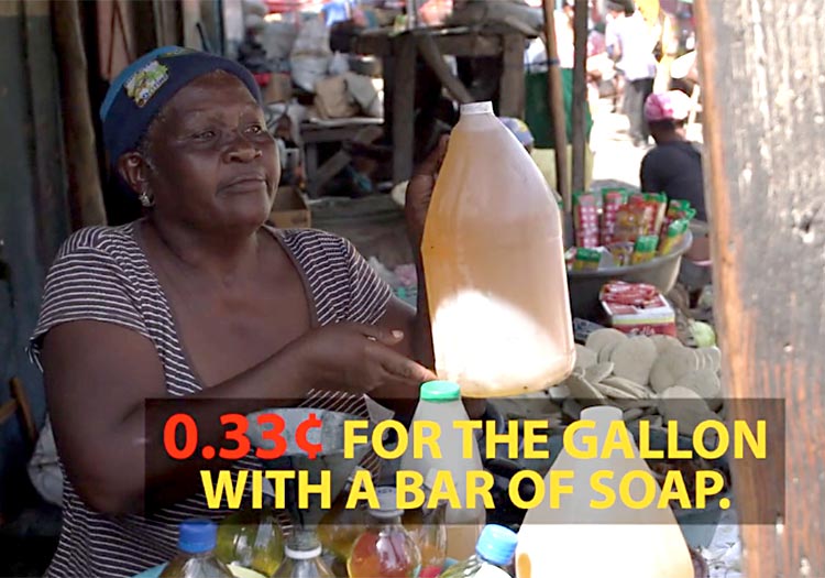 The price of cooking oil in Haiti