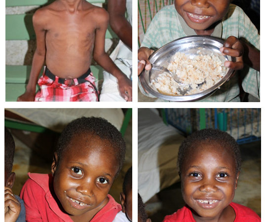 Feeding Orphans in Haiti