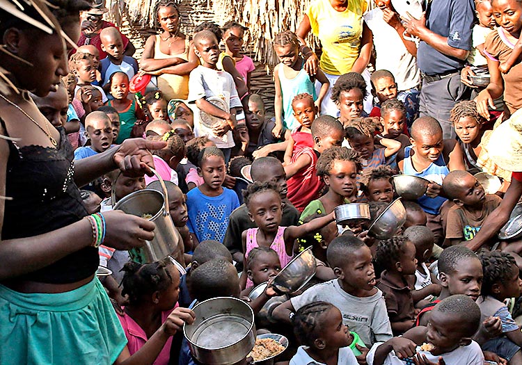 Haiti's hungry children