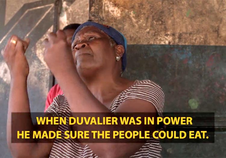 Anna on Duvalier