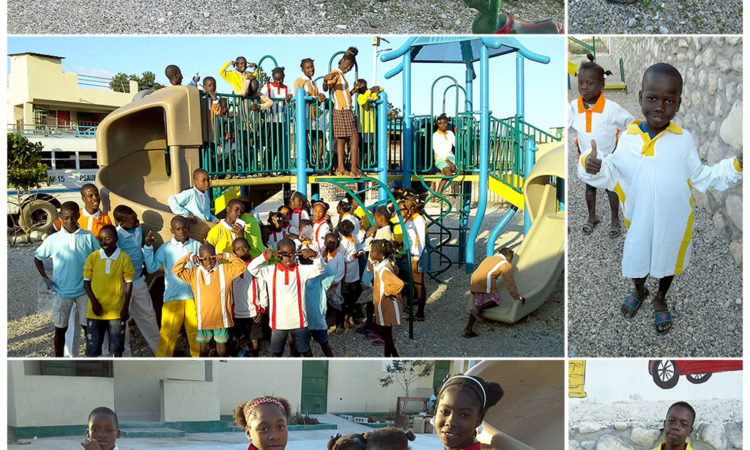 Praise Cathedral Donation of Gold Clothes to Haitian Children