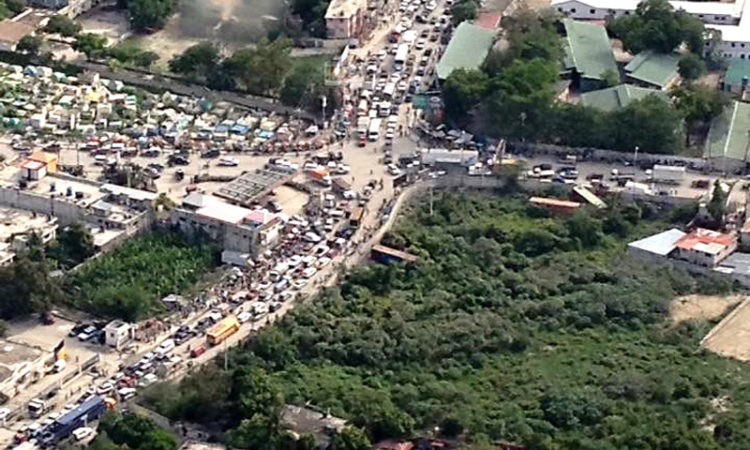 Traffic problems in Haiti