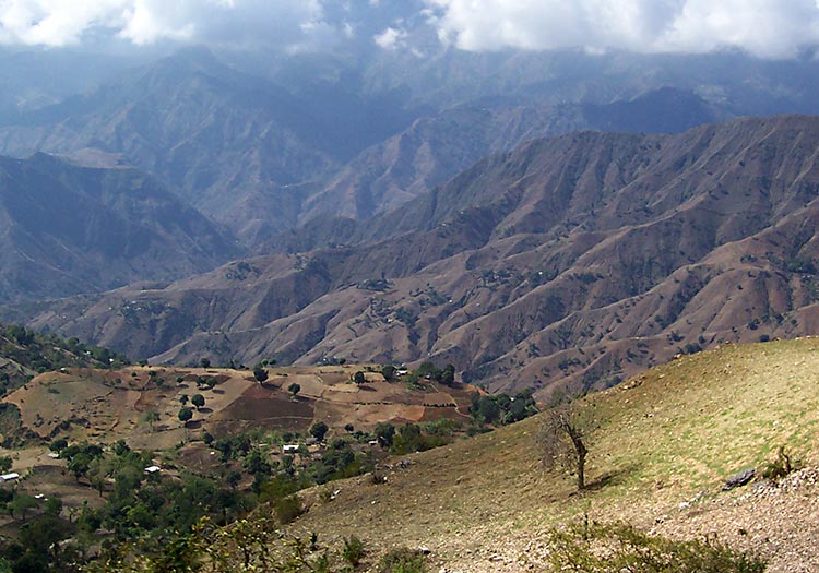 The deforestation of Haiti