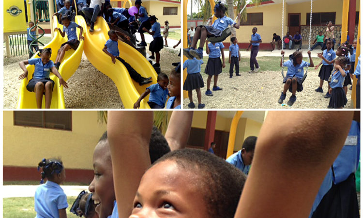 Playground Dedication at Heart For Haiti Orphanage