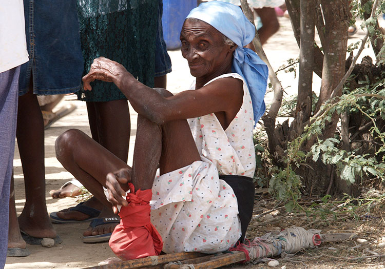 God has brought us to Haiti to change the human condition of the poorest of the poor here.