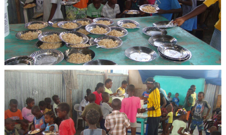 Sharing Food with other Missionaries