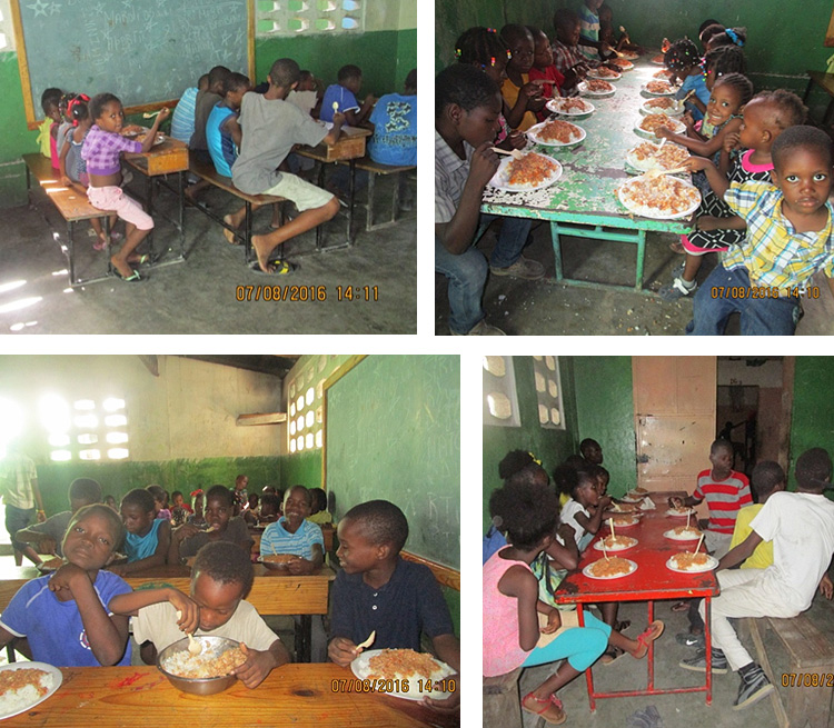 Feeding Haitian Children