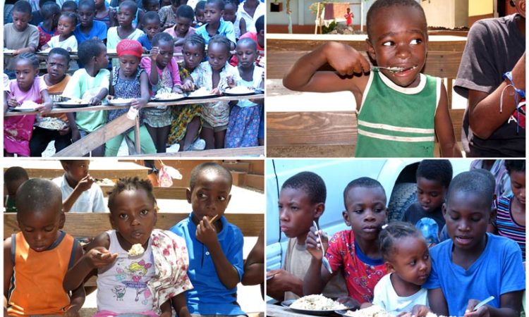 Feeding Children In Haiti