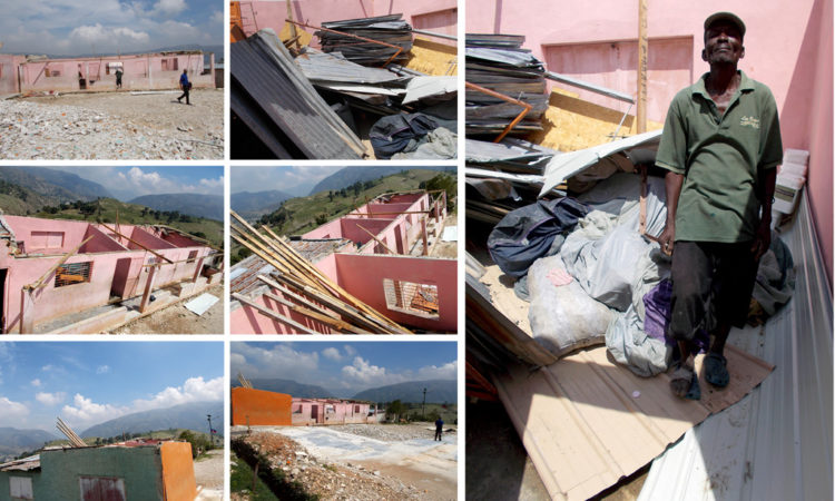 Hurricane Damage to LAC Savaan Pit School