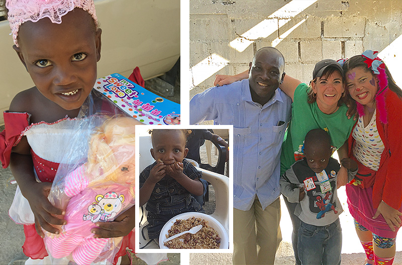 David and Angie George in Batey Santana