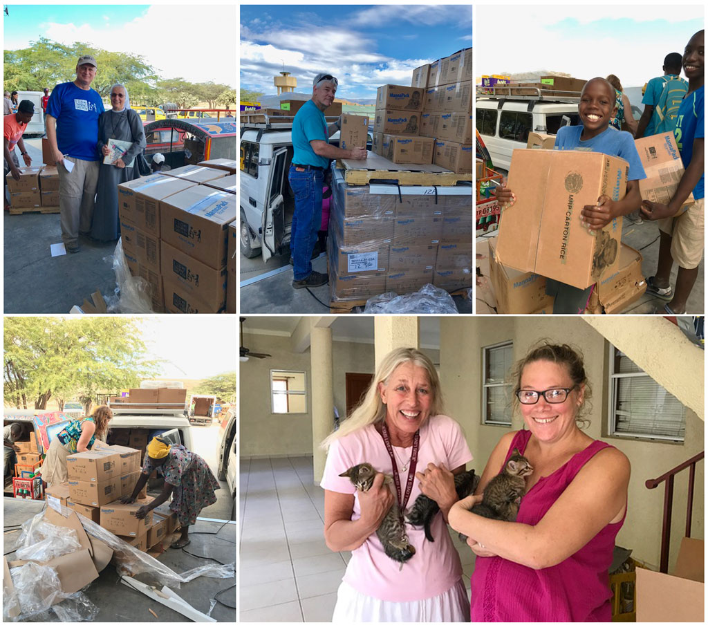 Food Distribution with Feed My Starving Children:  2-7-17  4:35 PM