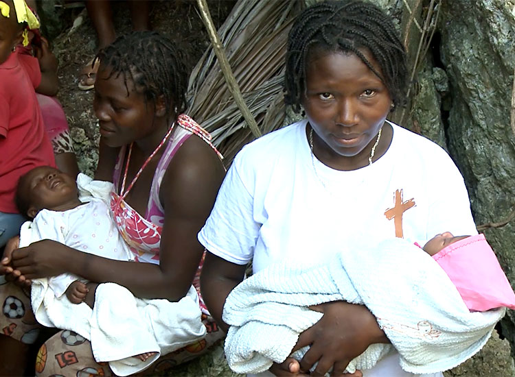 Tragedy Lives in the Mountains of Haiti Hidden Away in Caves:  3-16-16:  11:00 AM