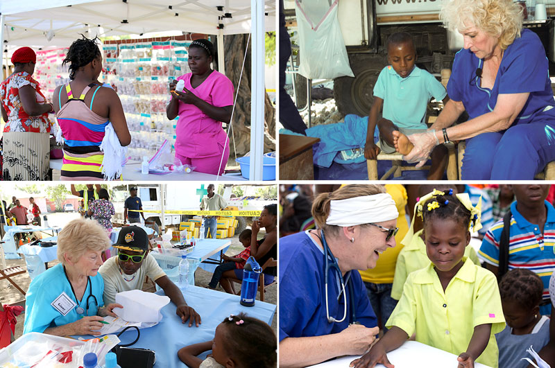 Mobile Medical Clinic in the mountains of Peyi Pouri