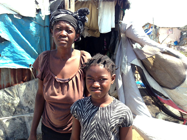 Feeding the poor Haitians:  4-6-17  8:00 AM