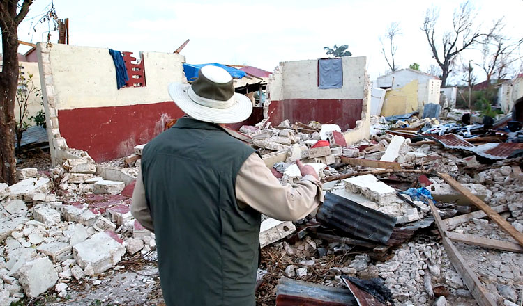 Hurricane Matthew left a path of destruction across Haiti