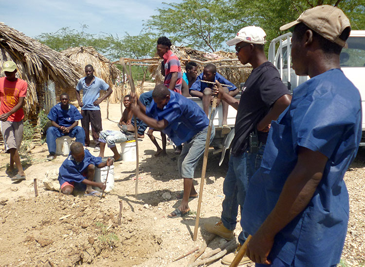 Wilner taking his program to help Haitians to other poor villages in the area. 