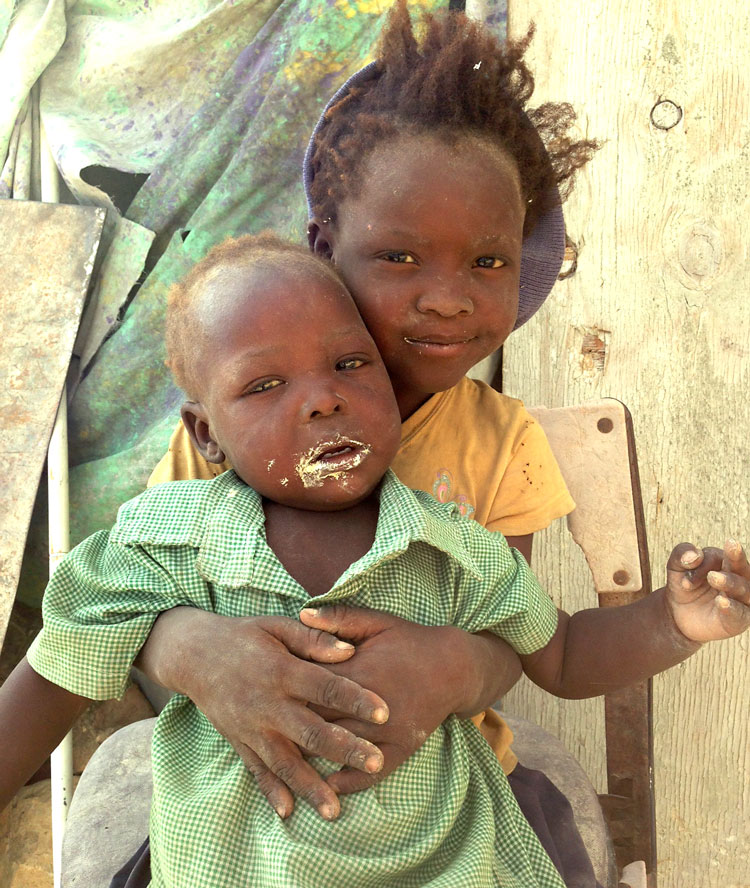 Feeding Starving Children in Haiti:  5-6-17  10:05 AM