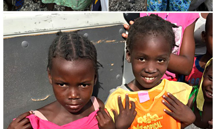 New Clothing for the Haitian Children