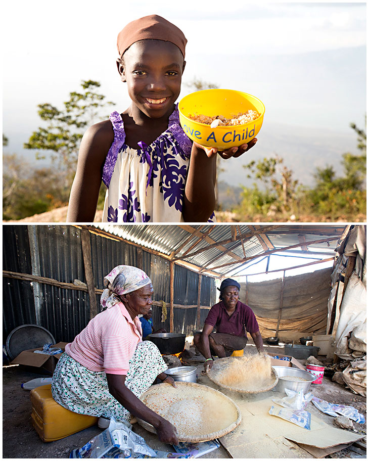 Feeding the Children in the Mountains of Haiti:  5-10-2017  6:00 PM