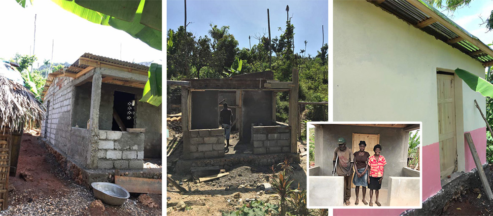 Houses Built for Families in Caves