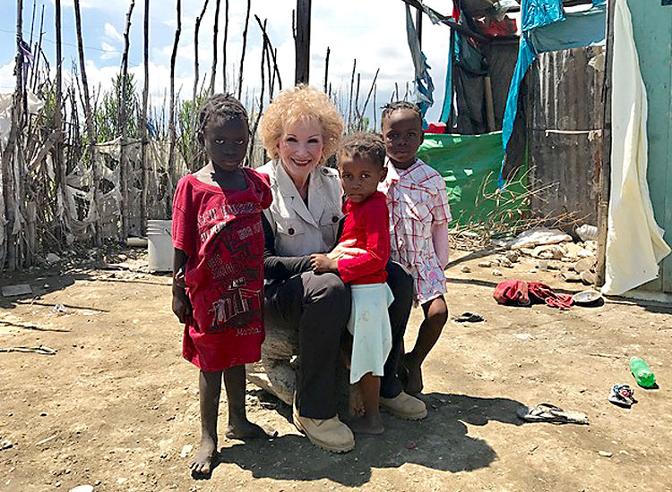 God Bless the Children living in the slums of Cité Soleil.