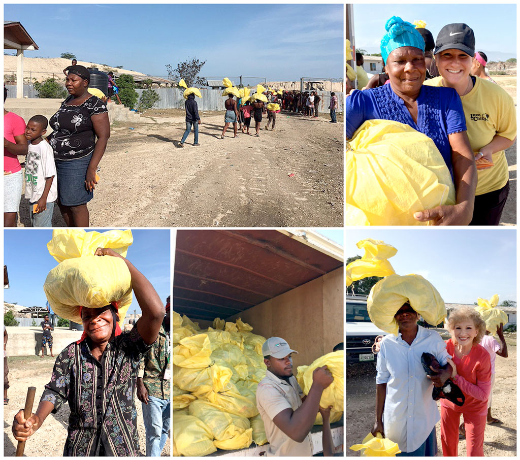 Food Distribution in Truttier Garbage Dump:  7-11-17  11:30 AM