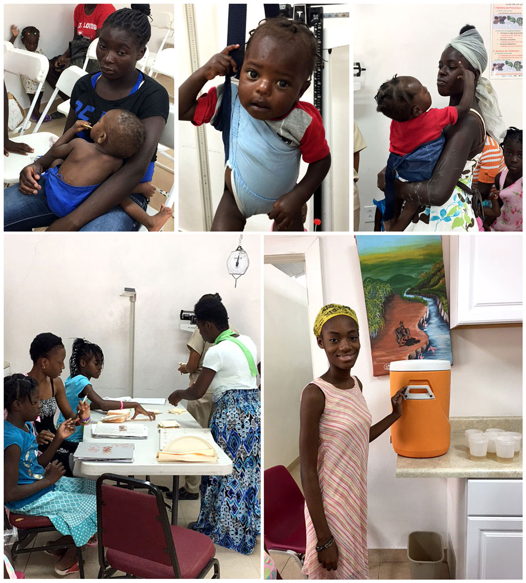 Busy Days at the Malnutrition Center:  7-15-17  8:00 AM