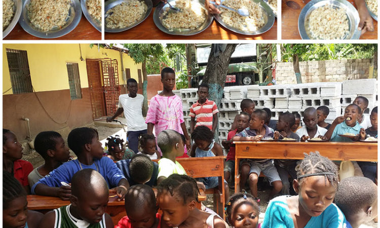 Feeding the poor in Haiti