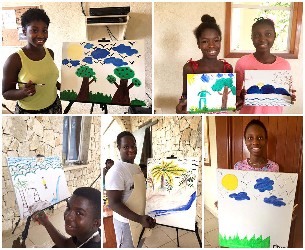 Our Young Haitian Artists: 9-7-17  1:10 PM