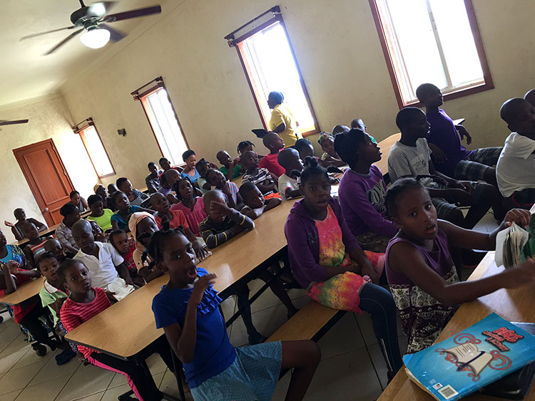 LAC Children singing and praying:  9-8-17  12:05 PM