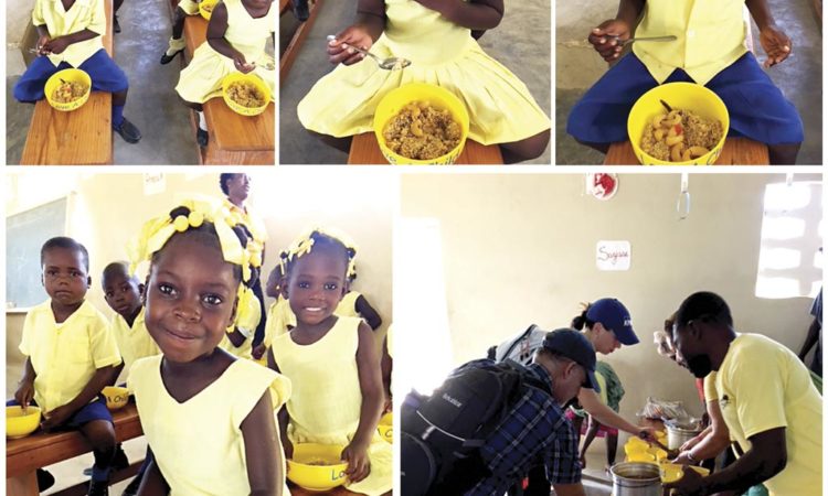 Love A Child feeding the poor in Haiti.