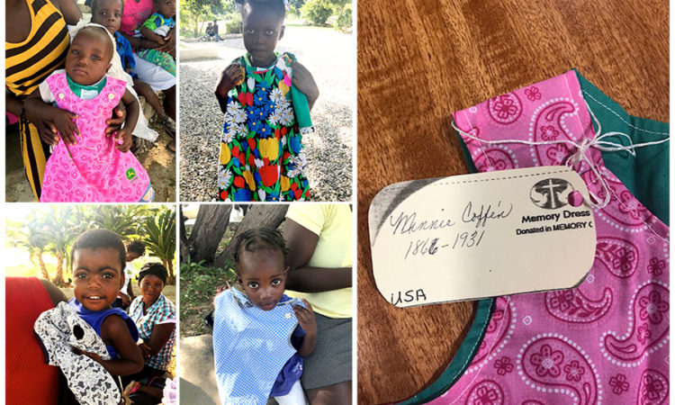 Memory Dresses for these sweet Haitian children