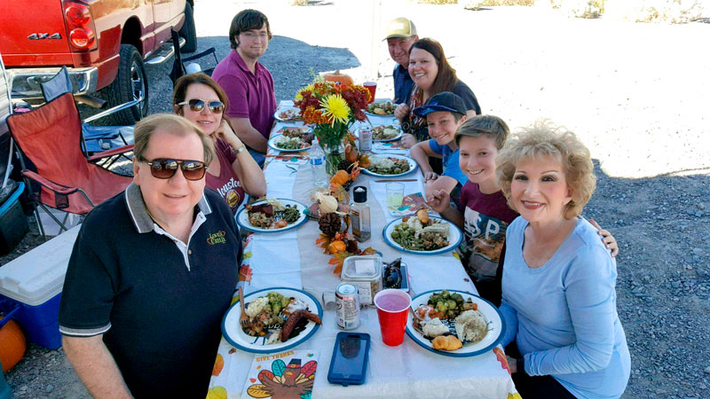 Burnette Family Enjoying Death Valley: 11-24-17  9:20 AM