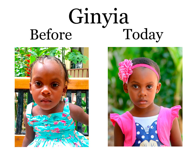 Update on Ginyia:  12-17-17  7:00 PM