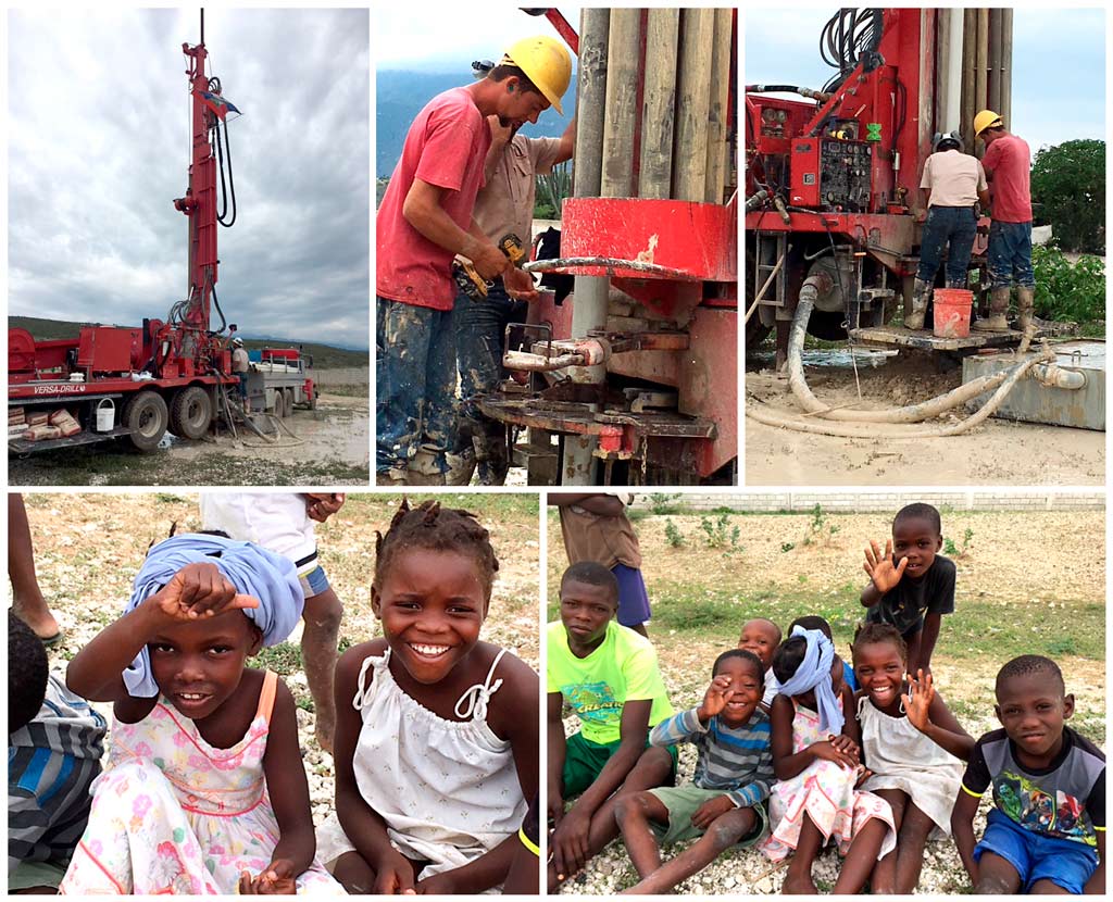 A new well for Haitian Villagers:  11-3-17  2:05 PM